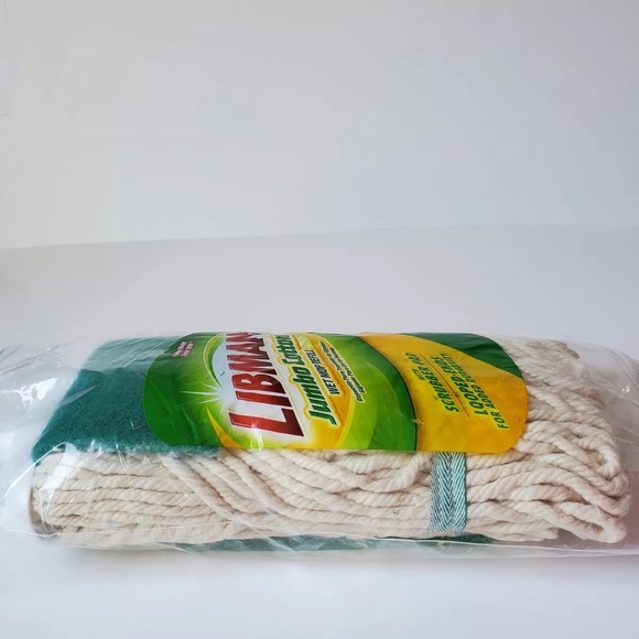 New Libman Absorbent Mop Refill With Scrubber Pad - Picture 7 of 8